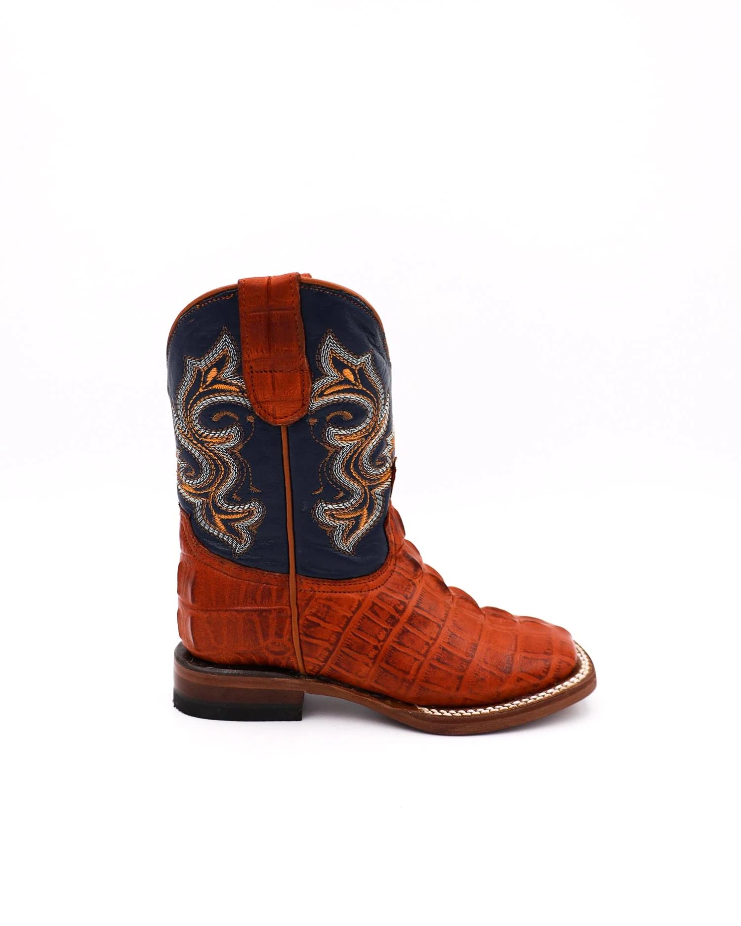 Tanner Mark Cobalt And Caiman Kids Boot - Image 2