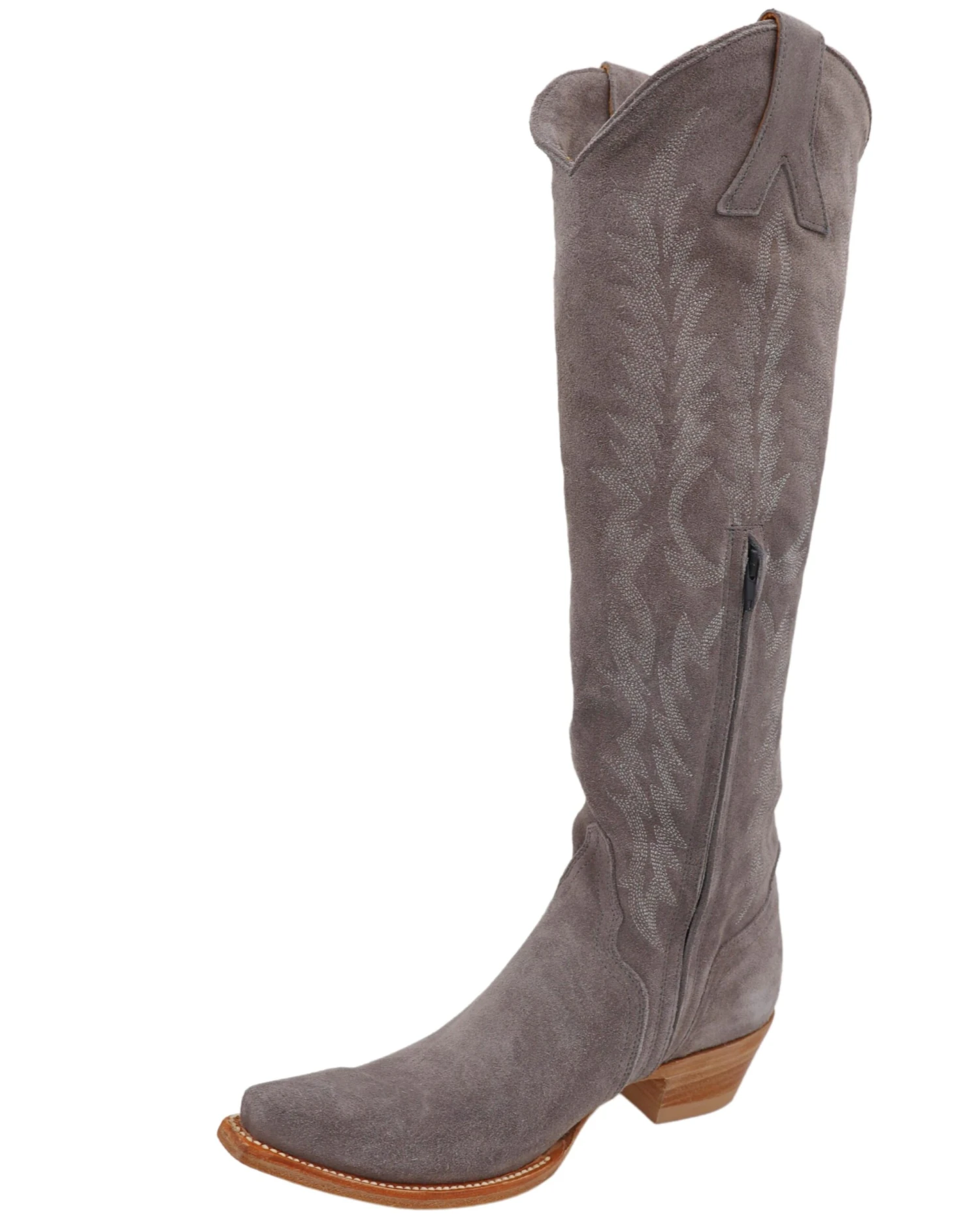 OLD GRINGO WOMEN'S MAYRA GREY SUEDE BOOT - Image 5