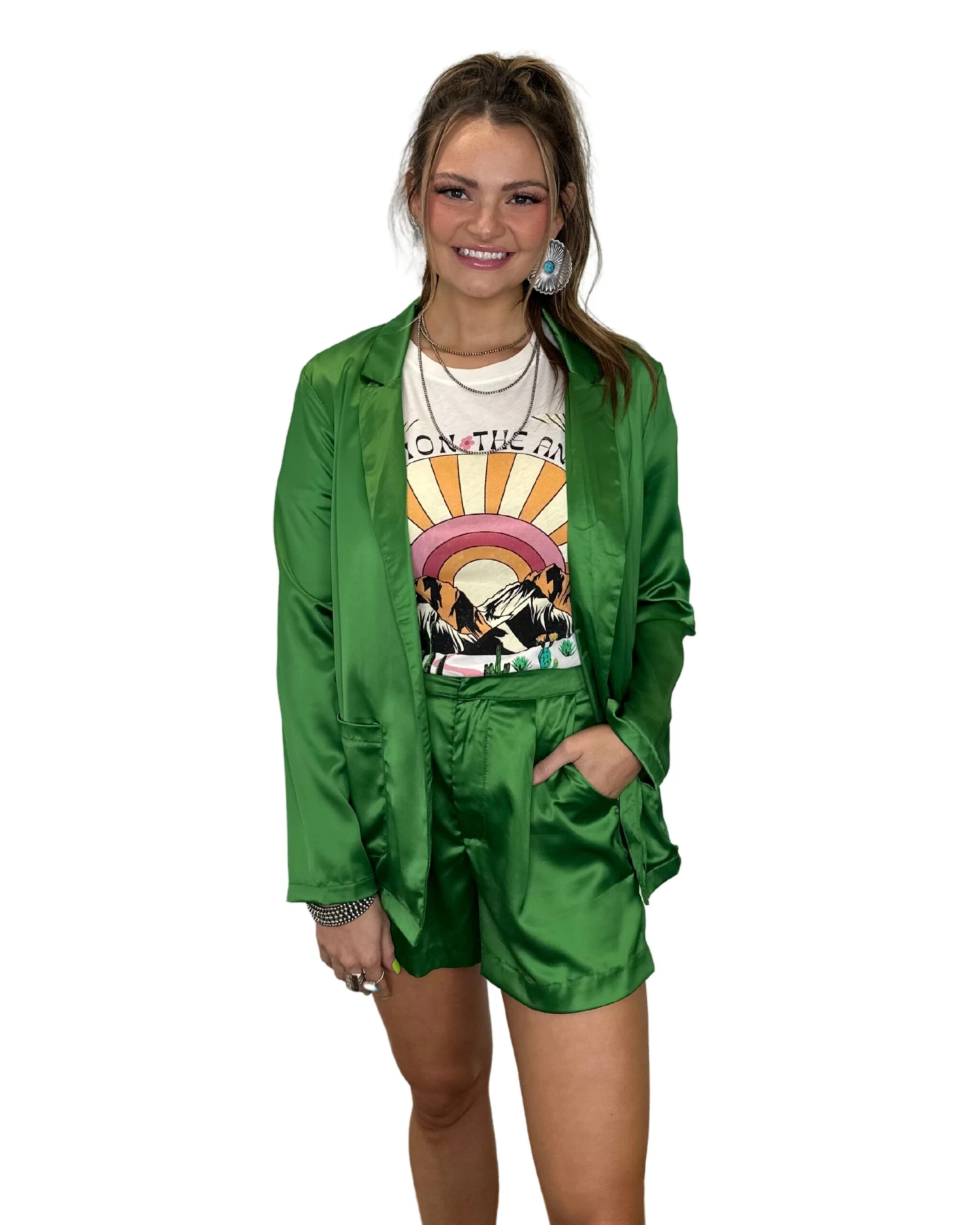 Glam Front Pocket Blazer - Image 7