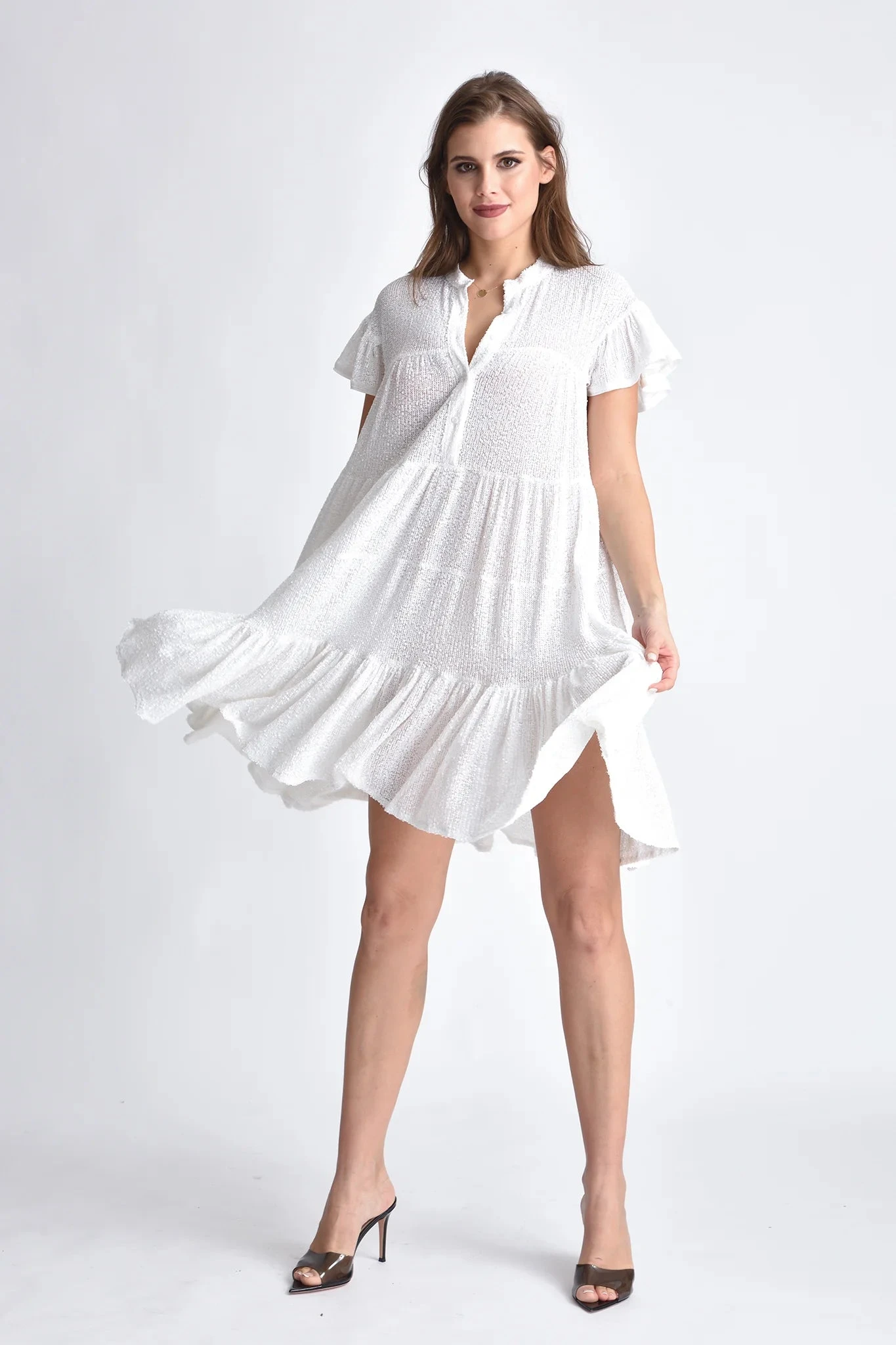 MUCHE & MUCHETTE SEQUIN DRESS - Image 2