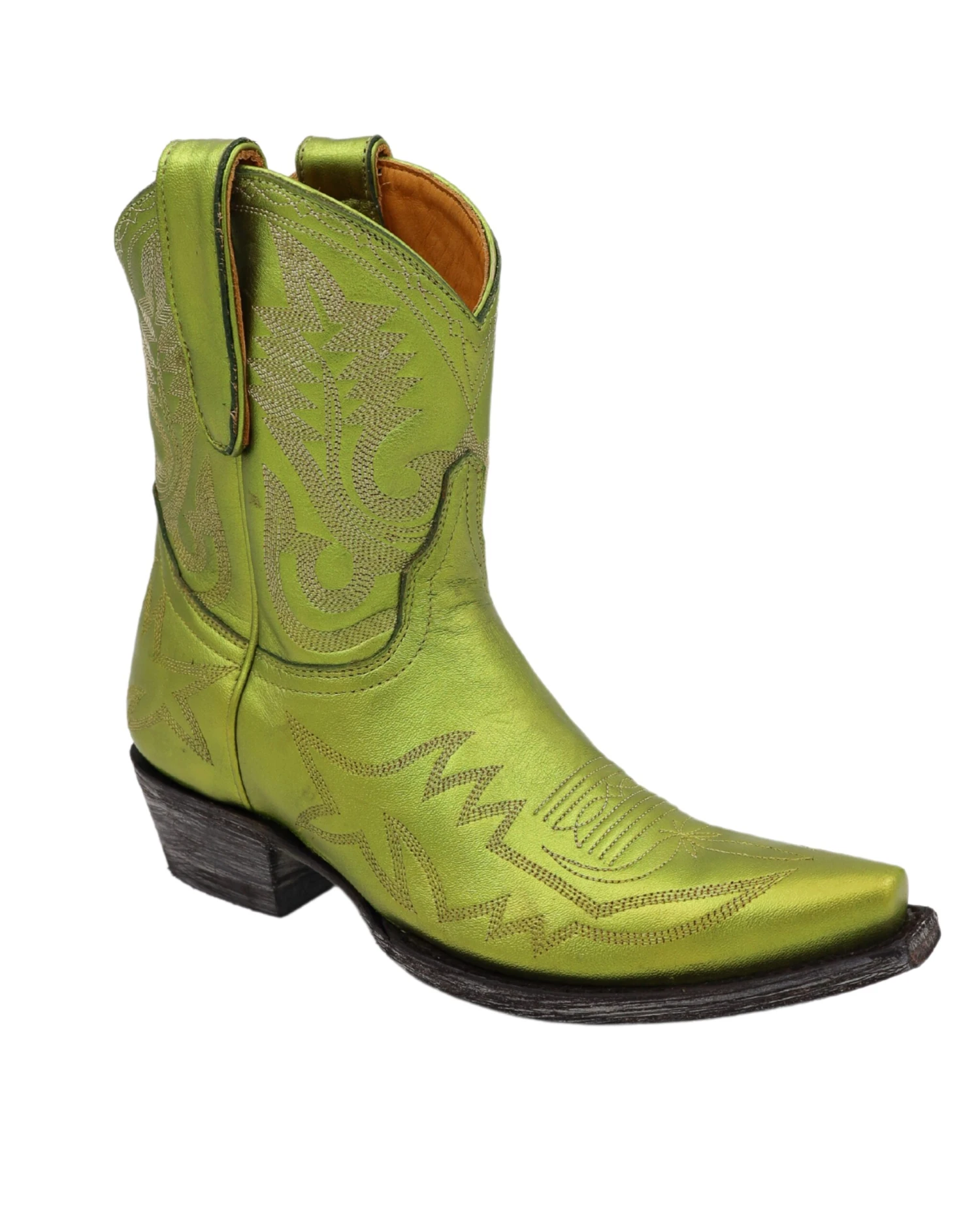OLD GRINGO WOMEN'S NEVADA LIME GREEN BOOT - Image 3