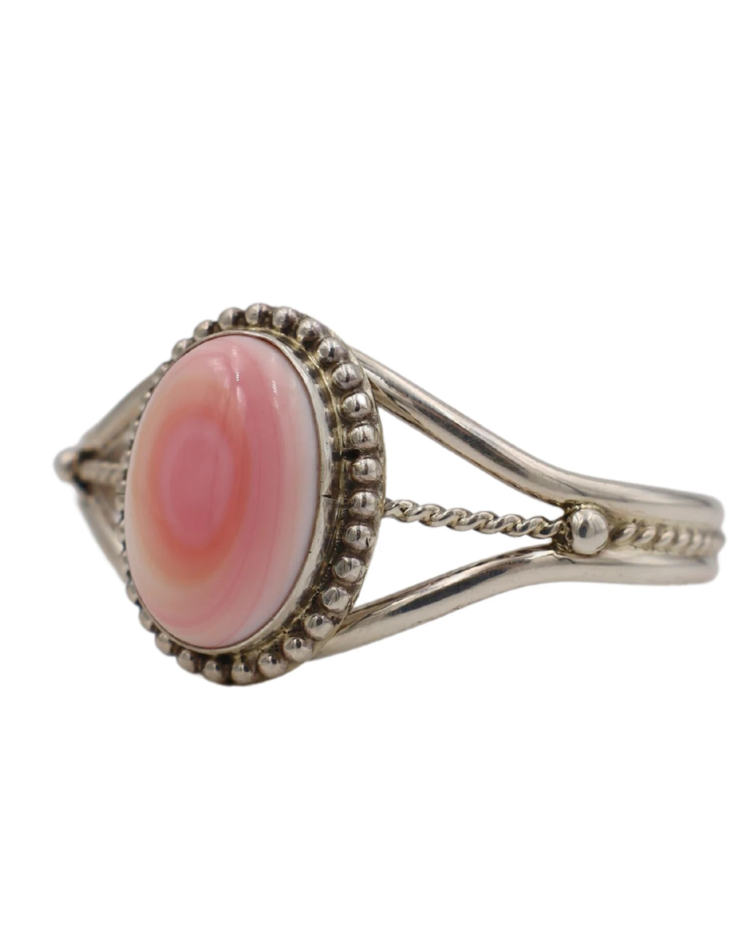 NAJA QUEEN PINK CONCH OVAL CUFF - Image 9