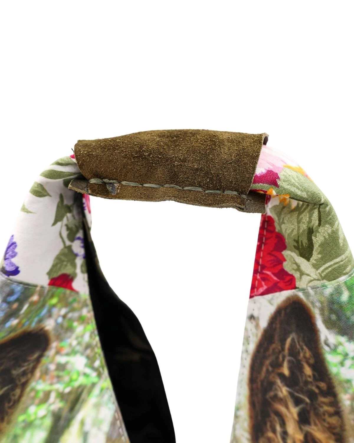 Totem Salvaged Two Donkeys Hobo Bag - Image 3