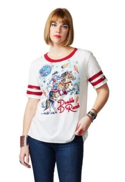 DOUBLE D RANCHWEAR SKYLINE BUCKER TOP