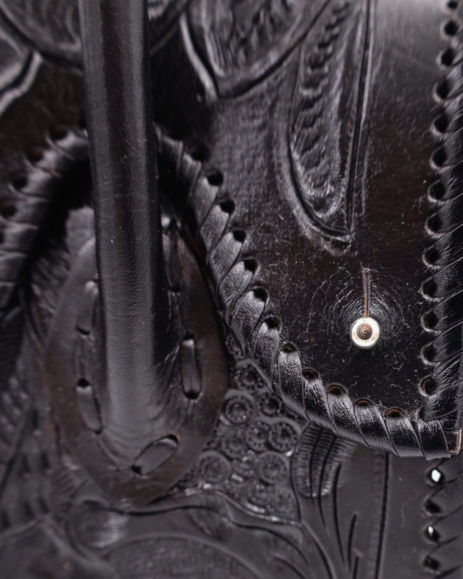 QUE CHULA DOS BOTONES BLACK PURSE - Image 5