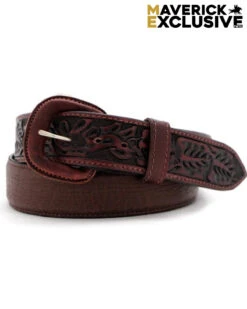 Vogt Tooled Bison Belt