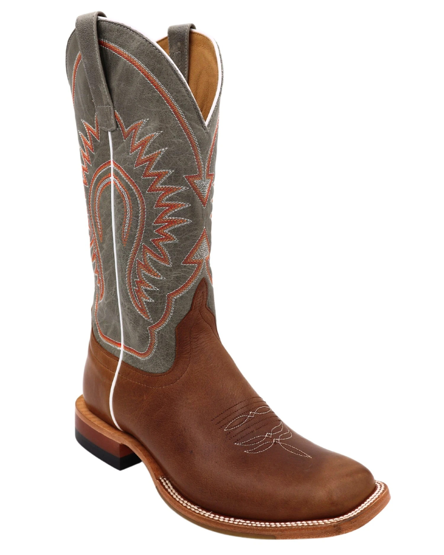 HORSE POWER MEN'S JIMMY BROWN AND GREY BOOT - Image 2