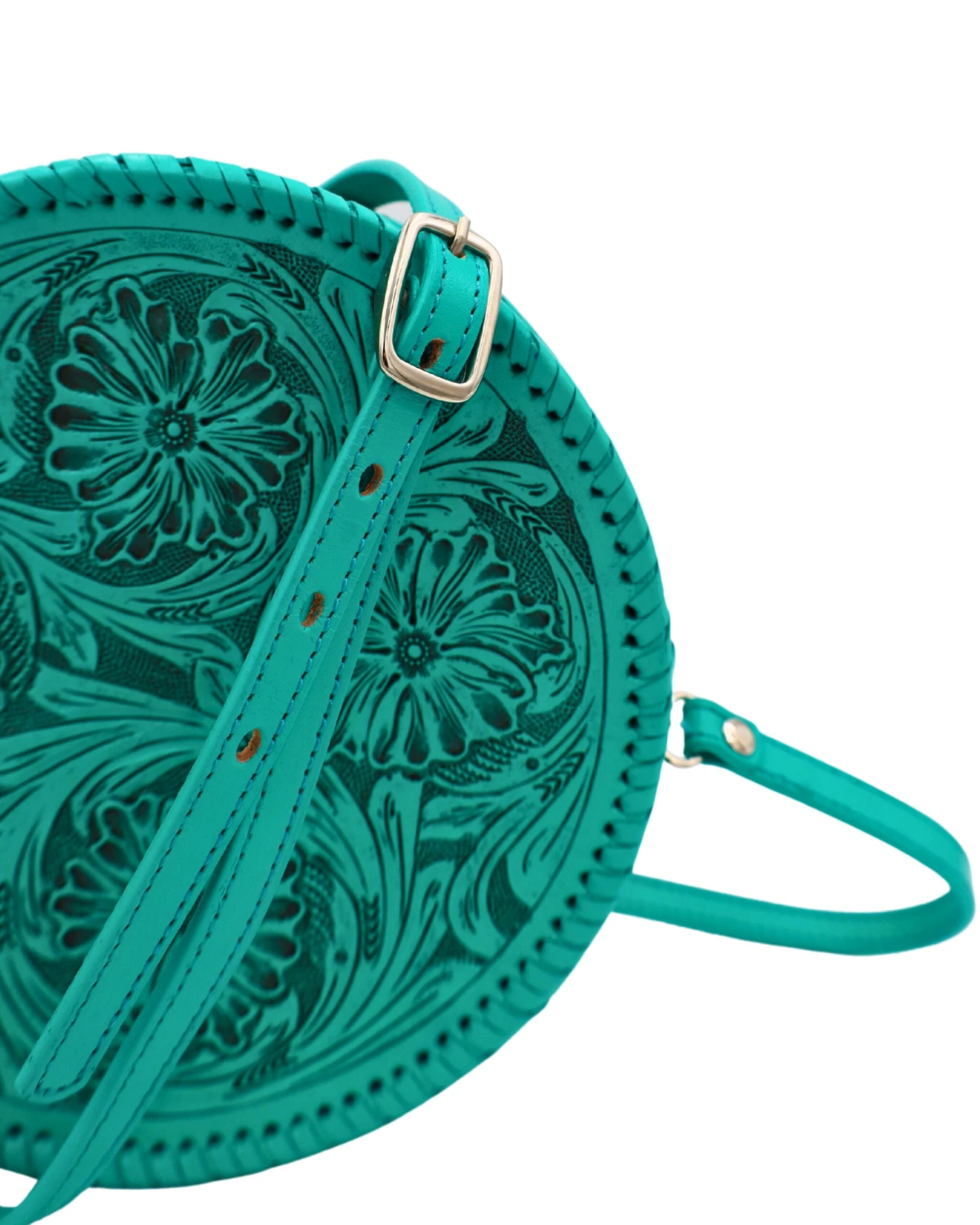 QUE CHULA REDONDO TURQUOISE PURSE - Image 5
