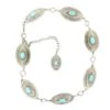 Turquoise Oval Concho Belt