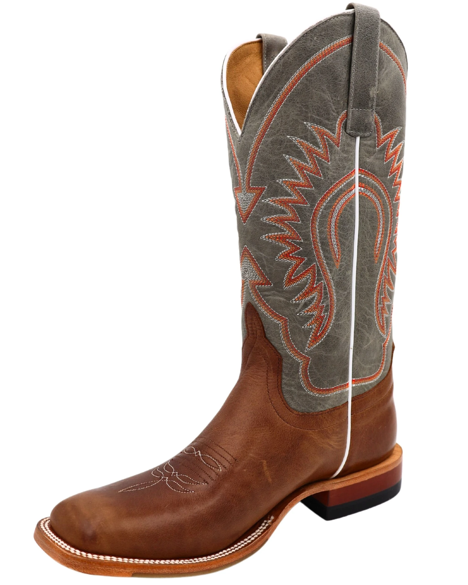 HORSE POWER MEN'S JIMMY BROWN AND GREY BOOT - Image 5