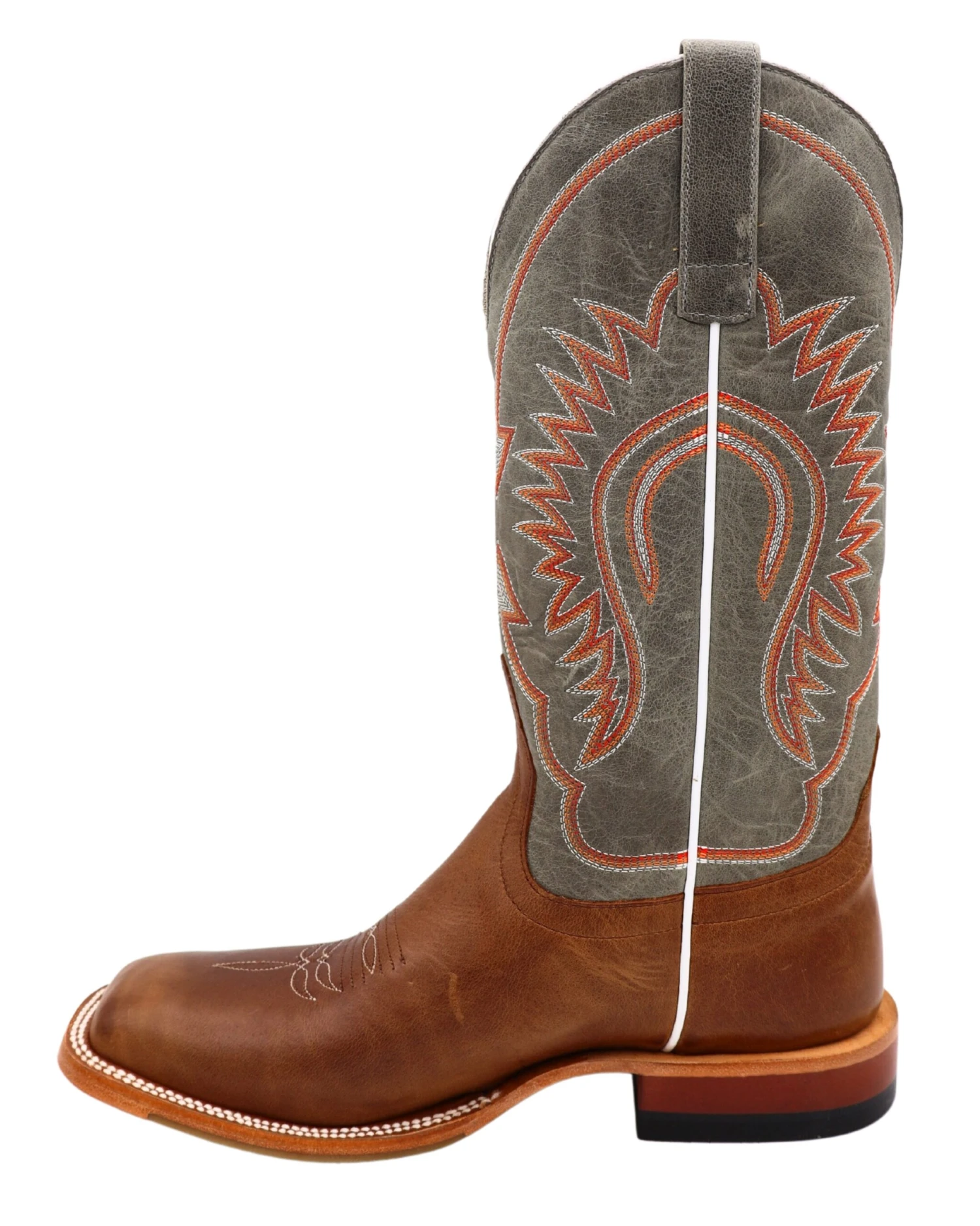 HORSE POWER MEN'S JIMMY BROWN AND GREY BOOT - Image 6