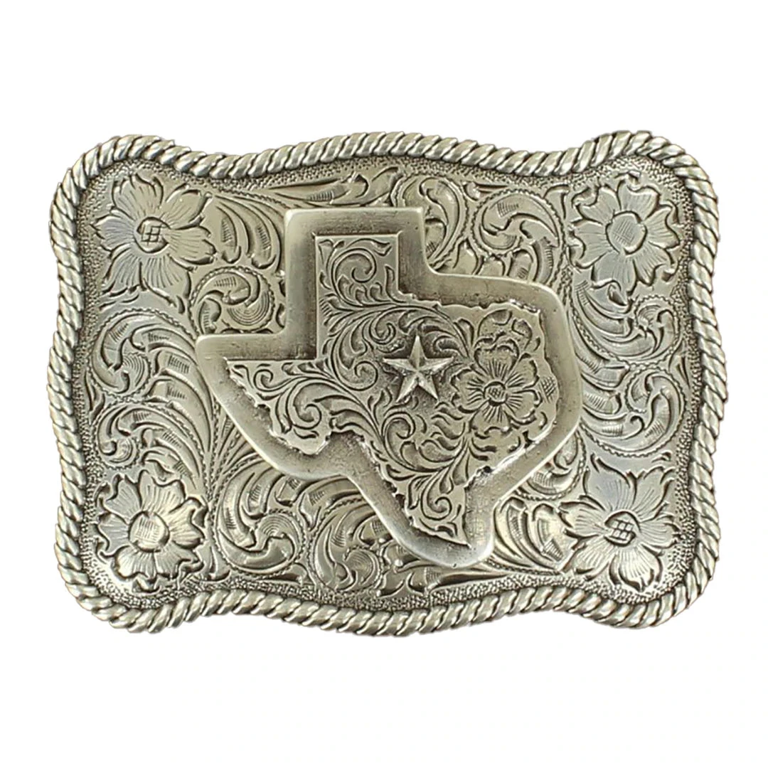 TEXAS SCROLLED BUCKLE
