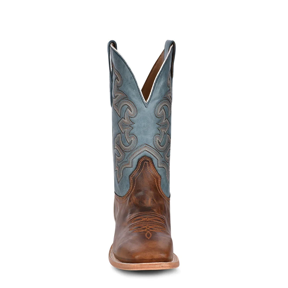Corral Boots CORRAL MEN'S HONEY AND BLUE BOOT - Image 4
