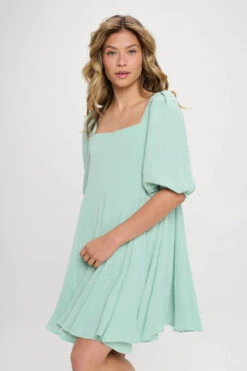 COLLETTA CHIFFON BABY DOLL DRESS