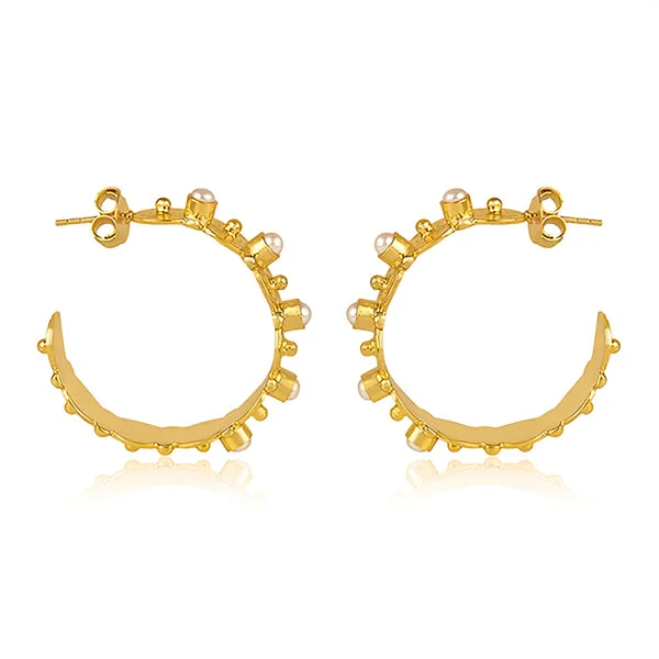 CHRISTINA GREENE HONEYSUCKLE PEARL EARRING - Image 4