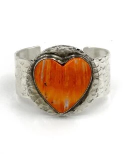 RICHARD SCHMIDT LARGE SPINY OYSTER HEART CUFF