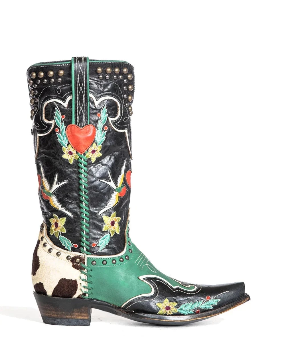 DOUBLE D RANCHWEAR WOMEN'S MIDNIGHT COWBOY BOOT