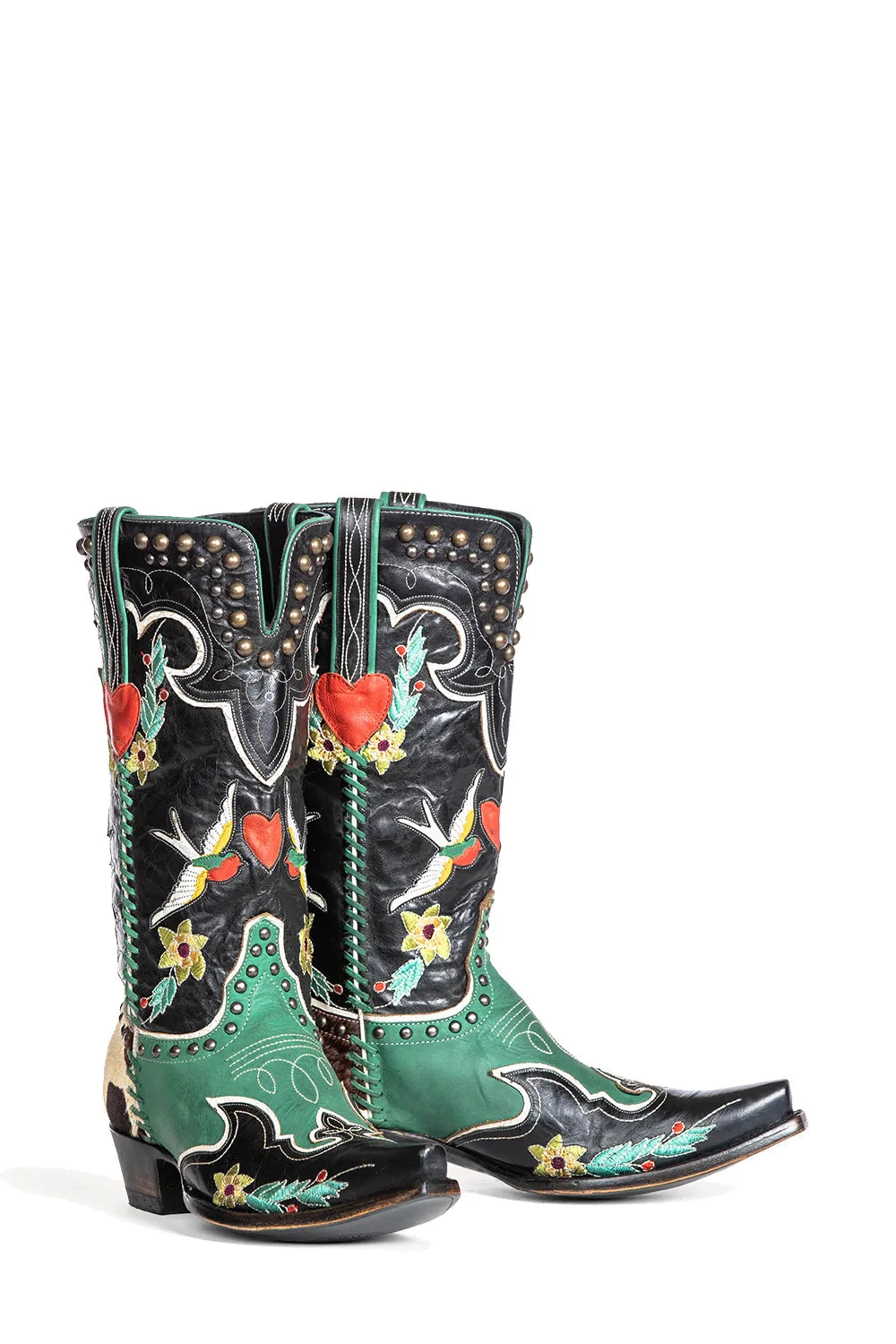 DOUBLE D RANCHWEAR WOMEN'S MIDNIGHT COWBOY BOOT - Image 3