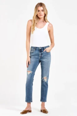 DEAR JOHN WOMEN'S AIDEN HIGH RISE GIRLFRIEND JEAN