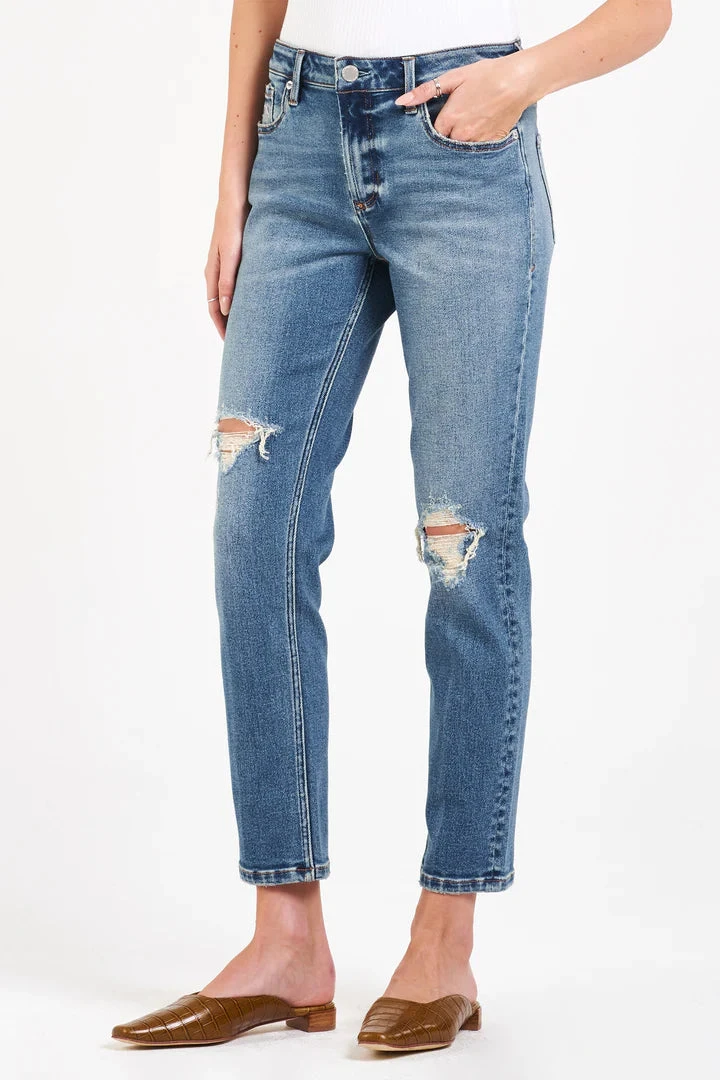 DEAR JOHN WOMEN'S AIDEN HIGH RISE GIRLFRIEND JEAN - Image 2