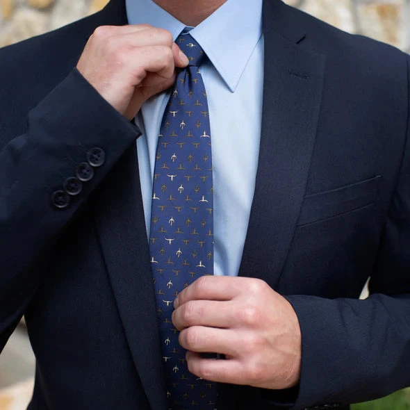 LONGHORN WITH AGUARO CACTUS TIE - Image 2