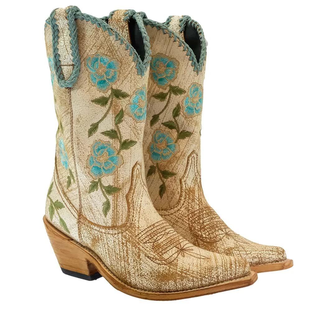 LIBERTY BLACK WOMEN'S GARDEN MANTEQUILLA FLORAL BOOT - Image 3