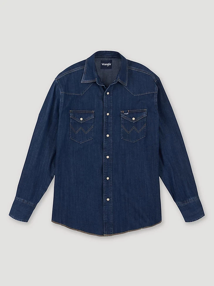 WRANGLER MEN'S WESTERN SNAP SHIRT - Image 4