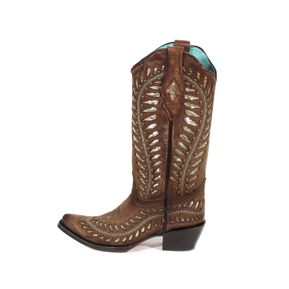 Corral Boots CORRAL WOMEN'S GOLD PETAL BOOT - Image 3