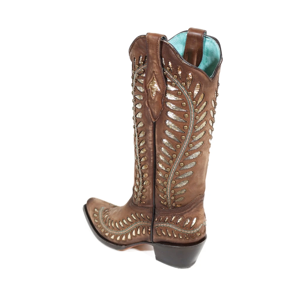 Corral Boots CORRAL WOMEN'S GOLD PETAL BOOT - Image 4