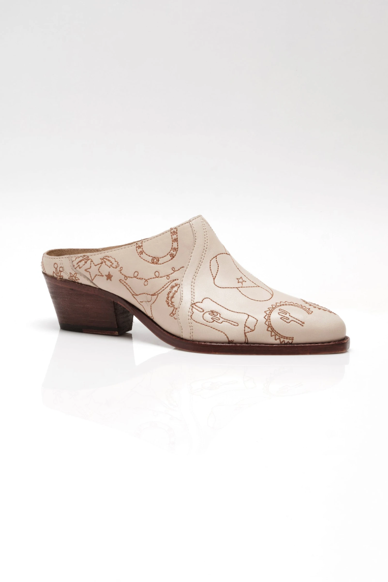 FREE PEOPLE NEW FRONTIER WESTERN MULE - Image 5