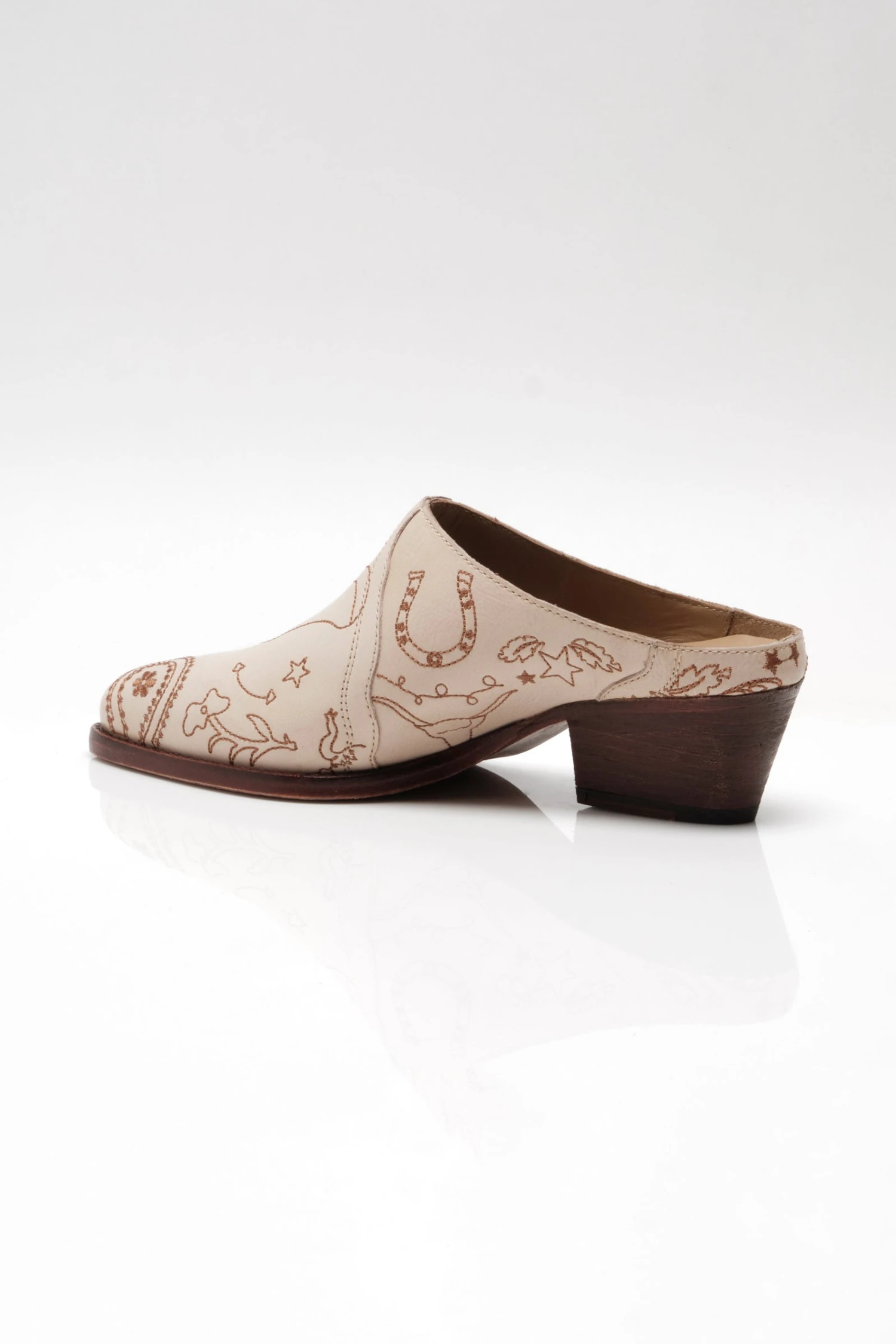 FREE PEOPLE NEW FRONTIER WESTERN MULE - Image 3
