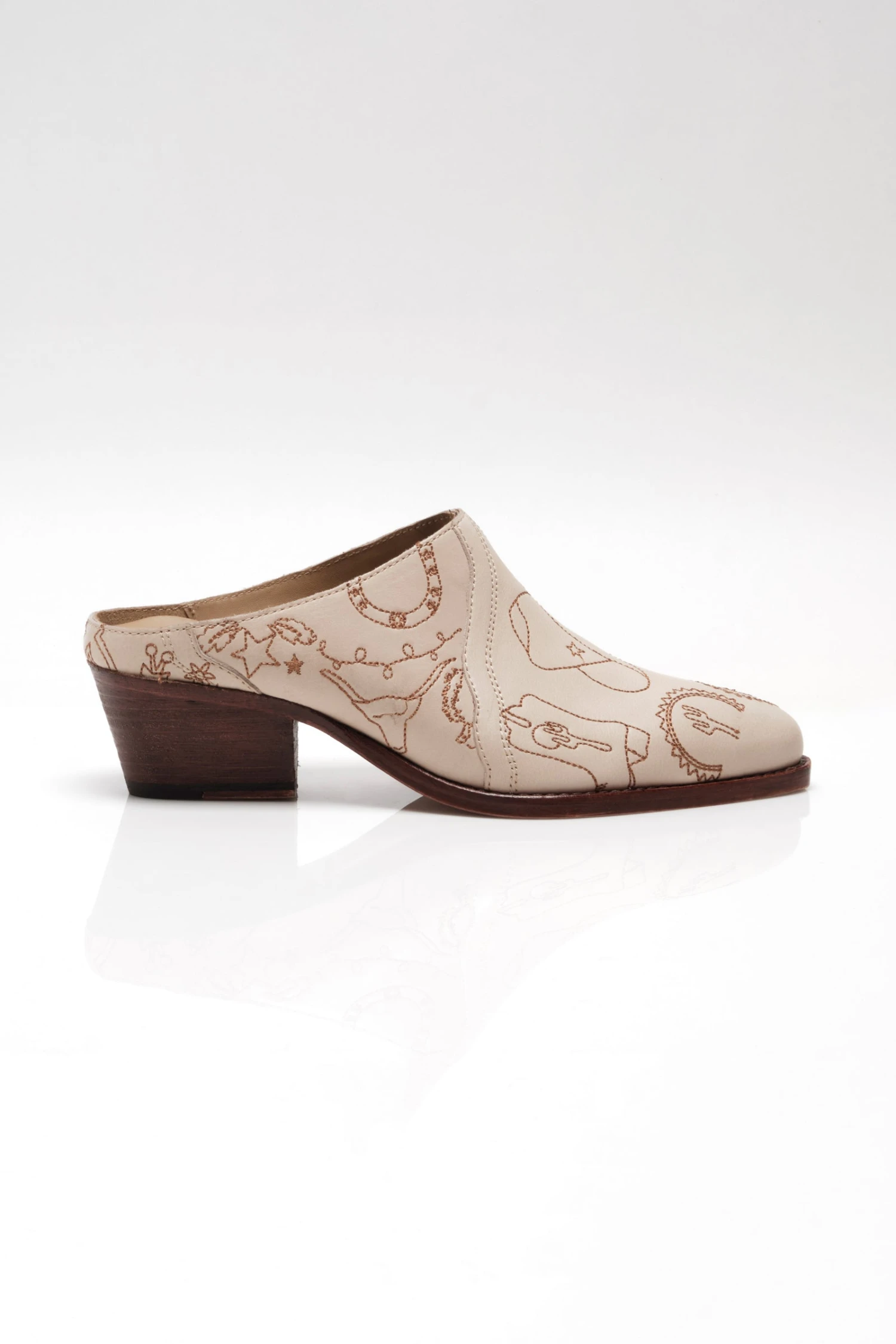 FREE PEOPLE NEW FRONTIER WESTERN MULE - Image 4