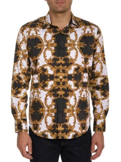 ROBERT GRAHAM THE LUXE LONG SLEEVE WOVEN SHIRT