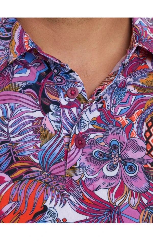 ROBERT GRAHAM ROXBERRY POLO - Image 2