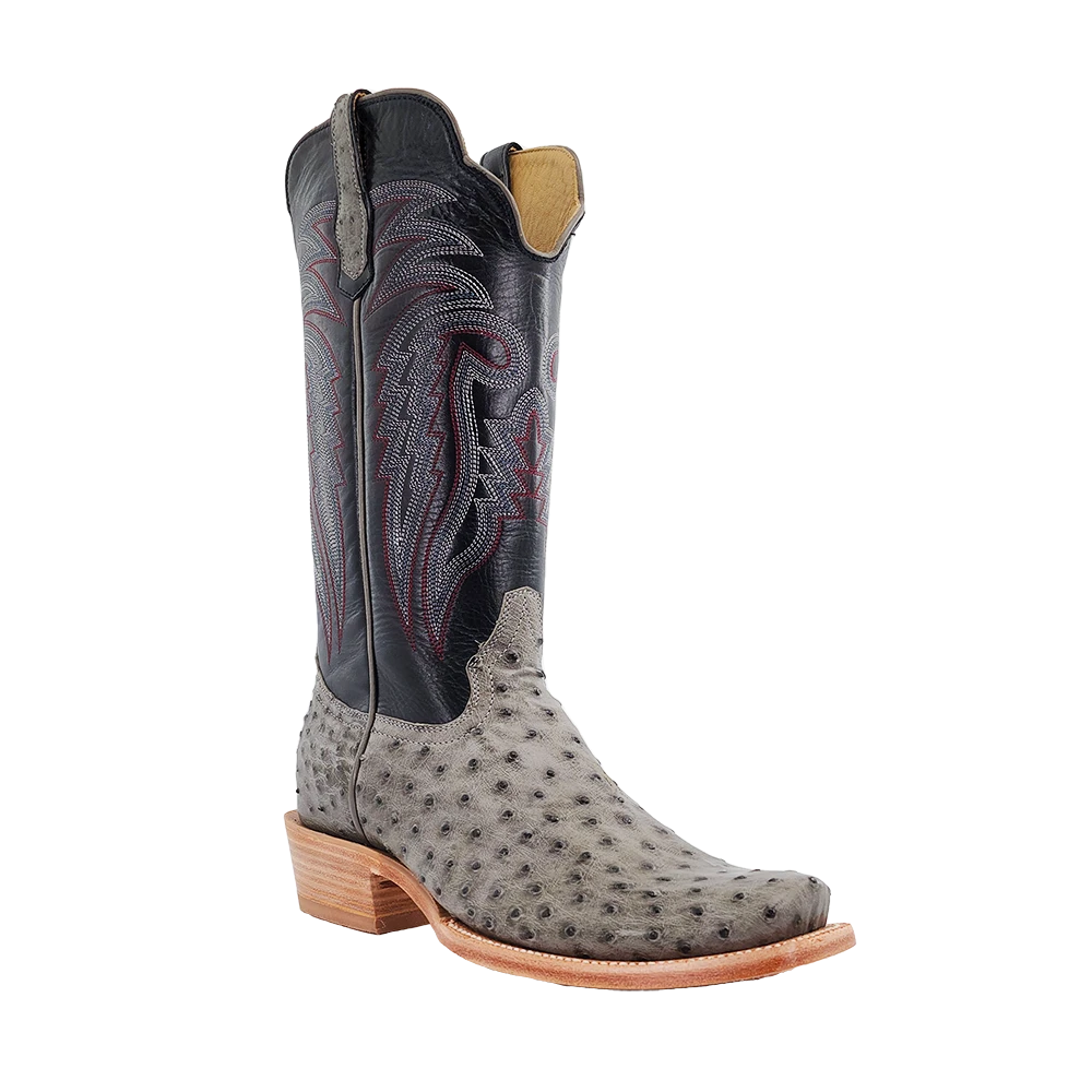 R. WATSON FULL QUILL OSTRICH BOOT