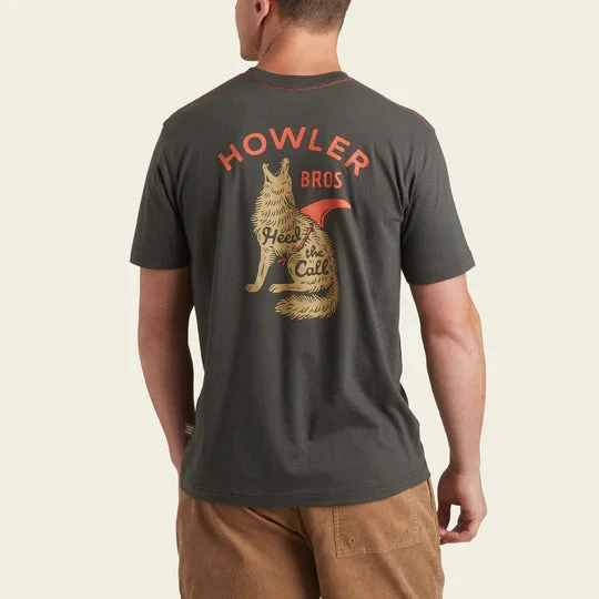 HOWLER MEN'S COYOTE HOWL POCKET TEE - Image 5