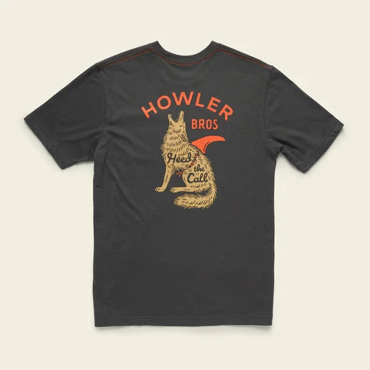 HOWLER MEN'S COYOTE HOWL POCKET TEE