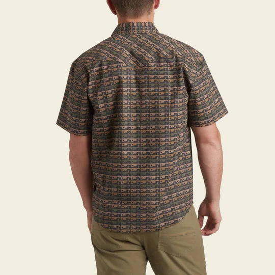 HOWLER MEN'S H Bar B Snapshirt- ANTIQUE BLACK - Image 5