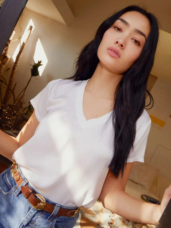 NATION JUNE V NECK TOP - Image 5