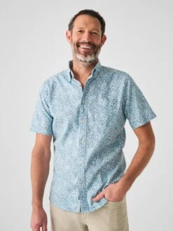 Faherty Short-Sleeve Breeze Shirt