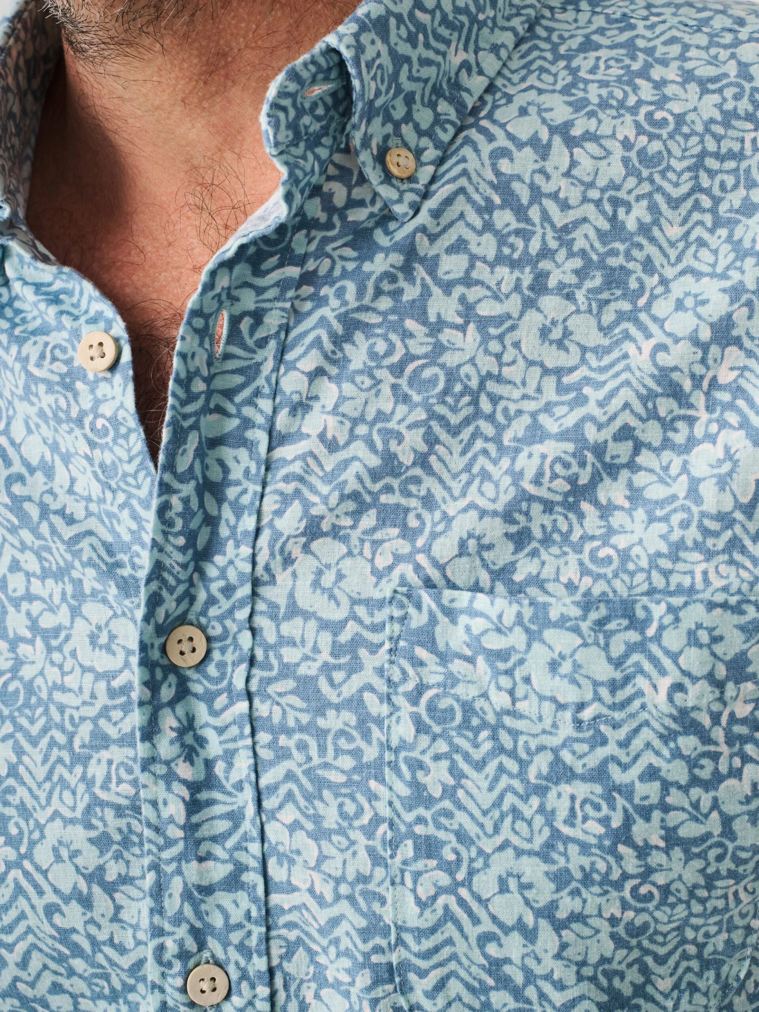 Faherty Short-Sleeve Breeze Shirt - Image 3