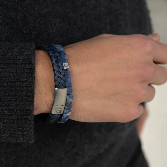 Memphis Bracelet- Matt Navy - Image 2