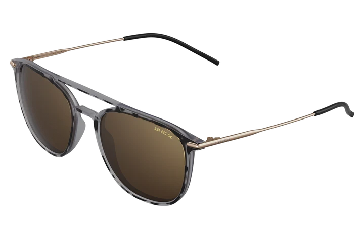 BEX DILLINGER TORTOISE AND GOLD SUNGLASSES - Image 2