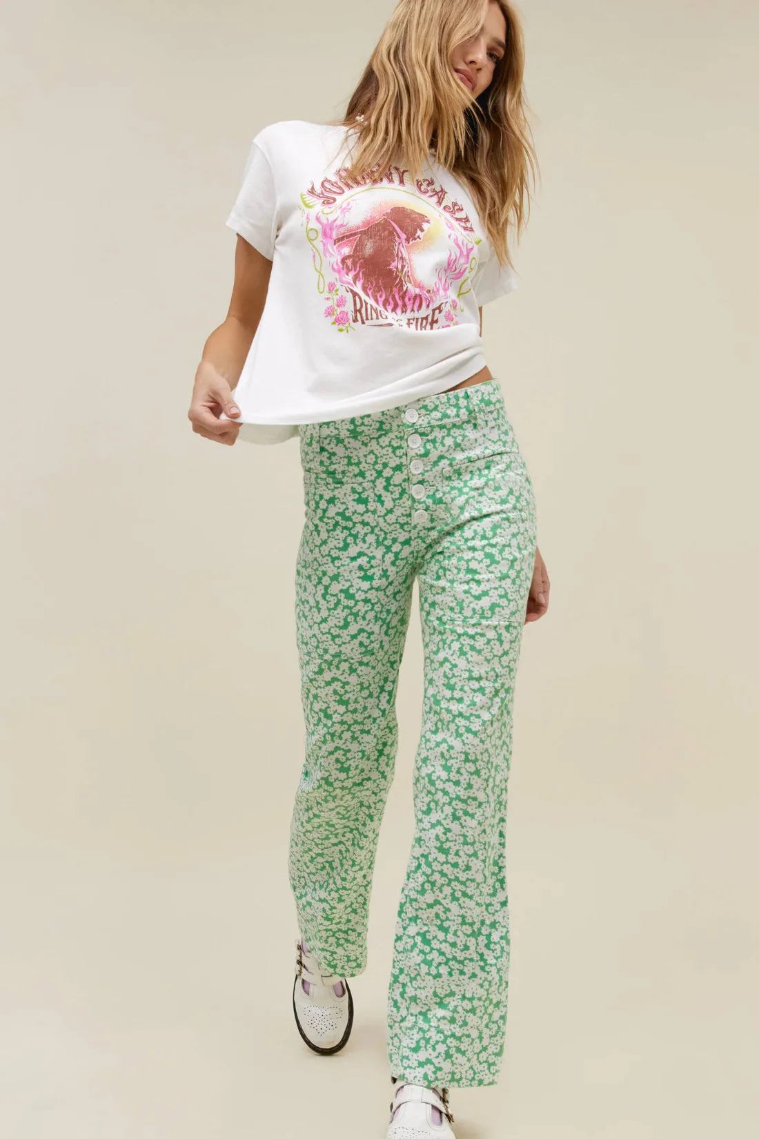 DAYDREAMER JOHNNY CASH RING OF FIRE TEE - Image 3