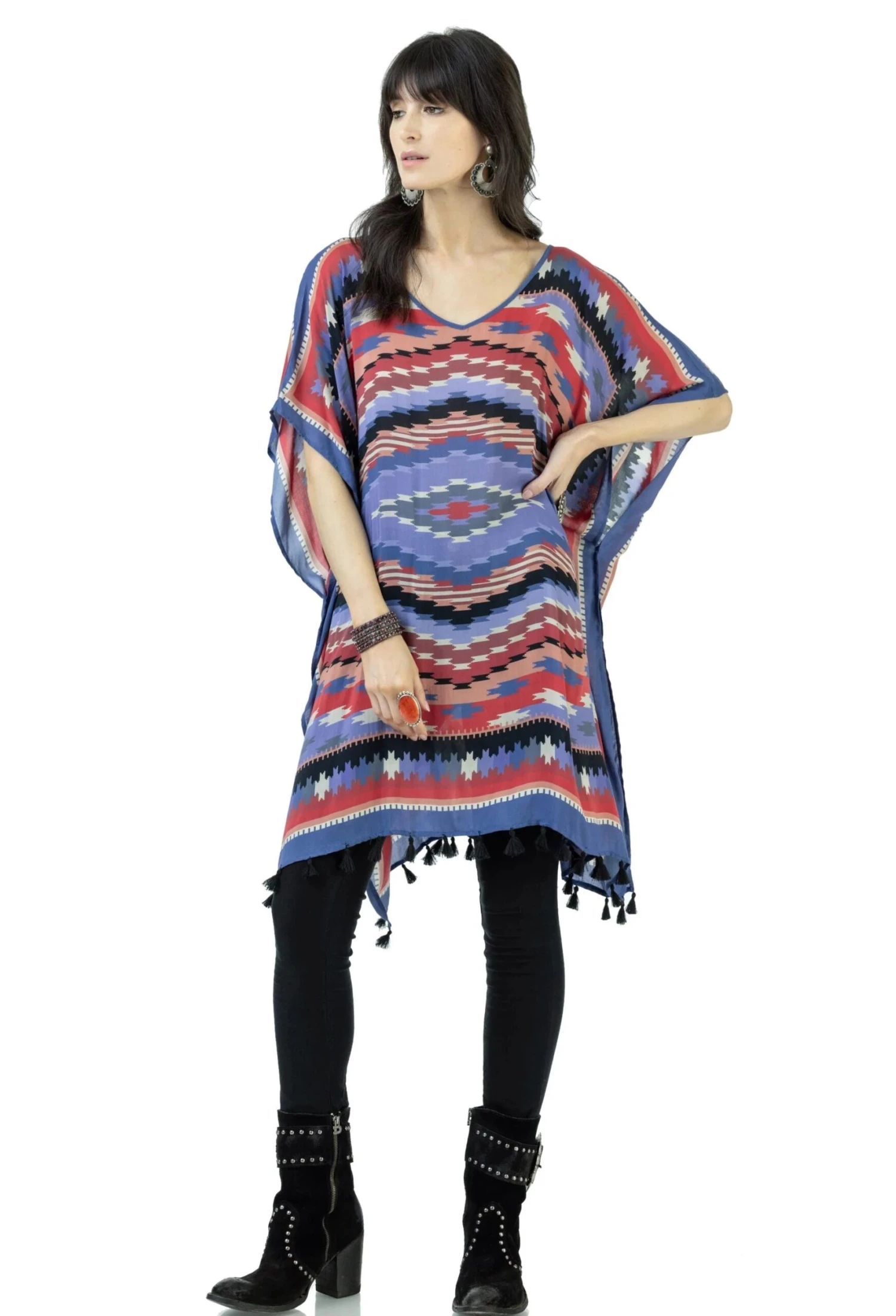DOUBLE D RANCHWEAR SIERRA BONITA PONCHO - Image 3