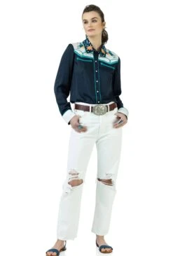 DOUBLE D RANCHWEAR SENORITA'S RODEO BLOUSE