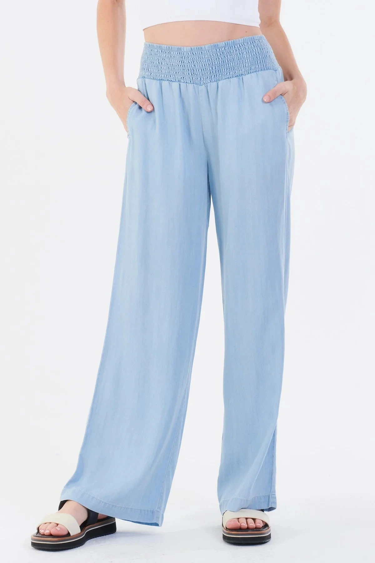 DEAR JOHN LIZZIE LOUNGE PANTS CAROLINA BLUE - Image 4