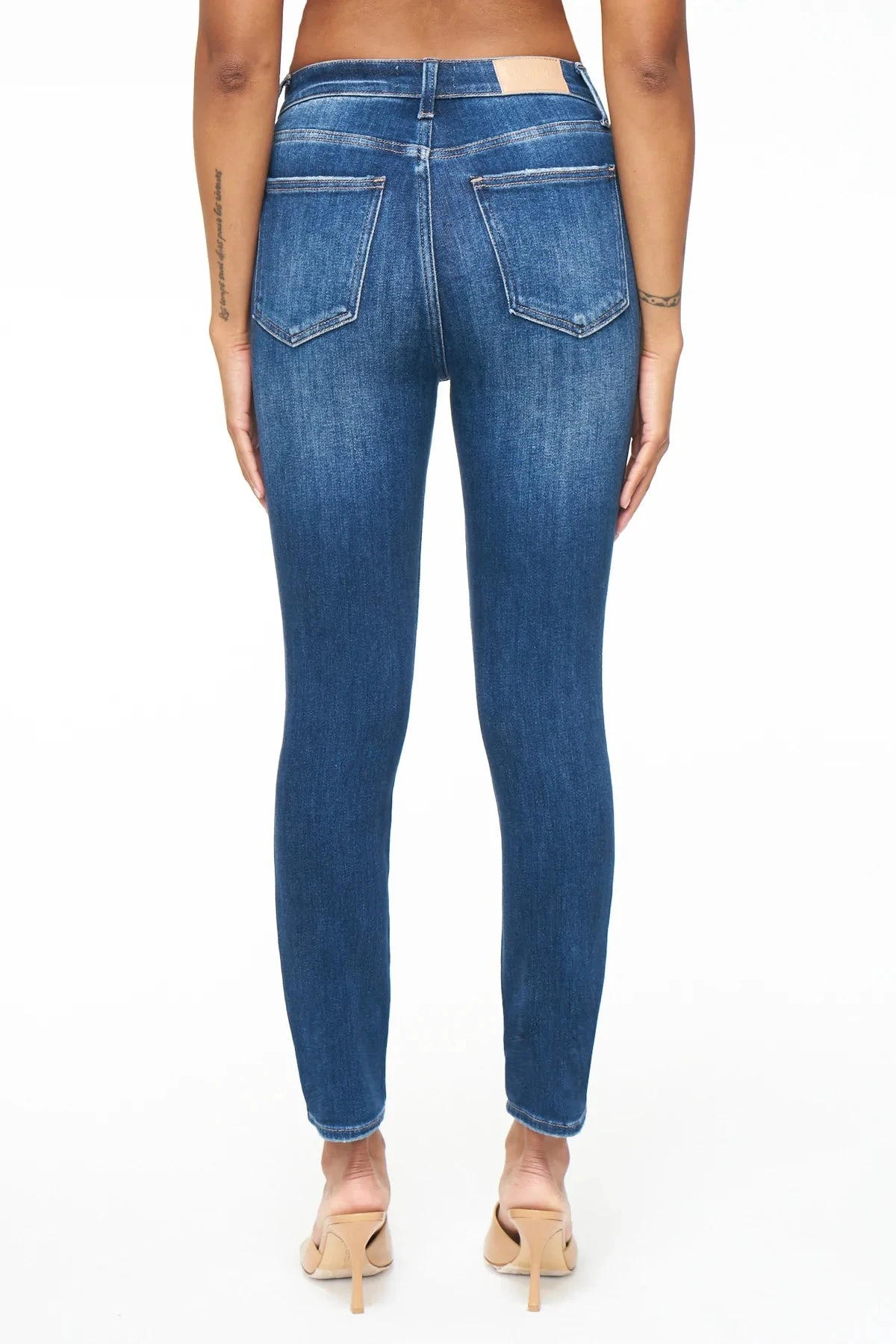 PISTOLA WOMEN'S ALINE HIGH RISE SKINNY CROP - LINCOLN - Image 5