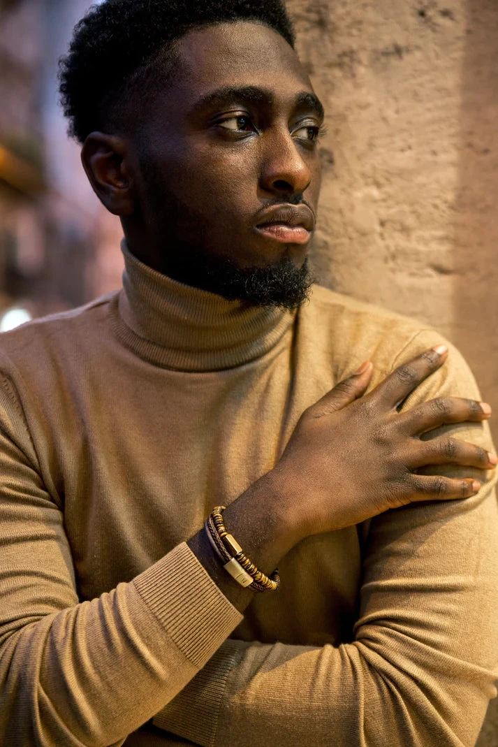 Denby Bracelet - Gold Brown - Image 3