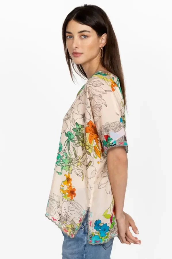 JOHNNY WAS SEQUENCE HALSEY BLOUSE - Image 2